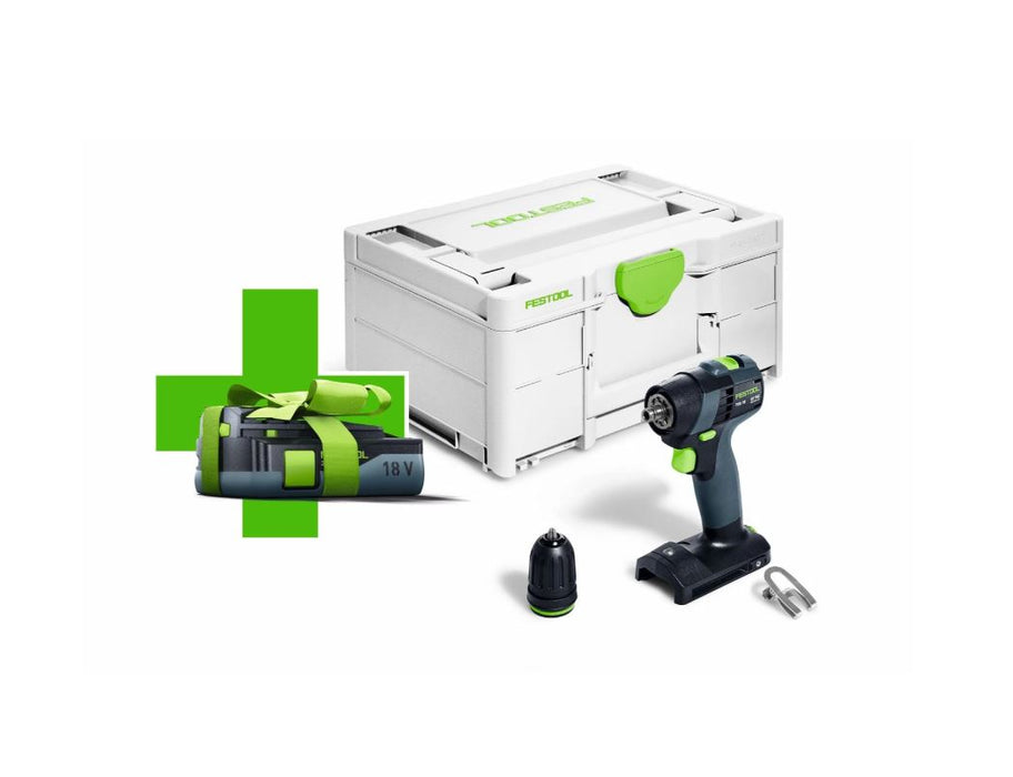 Perceuse-visseuse sans fil TXS 18-Basic + 1 batterie 3Ah offerte - 578064 Festool