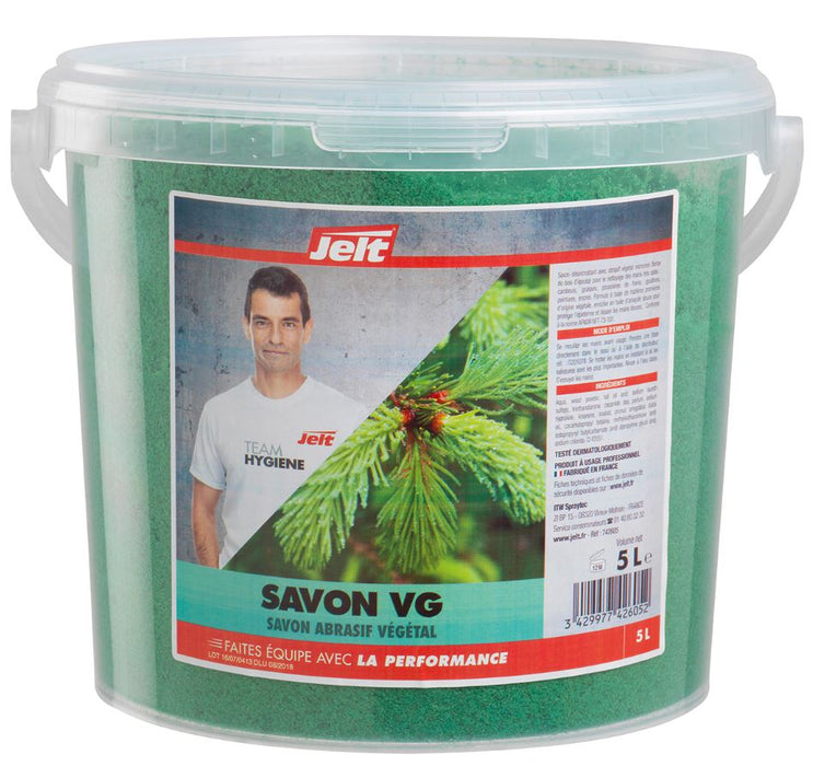 SAVON MAIN VG - 5L - Savon végétal à base de sciure d'épicéa