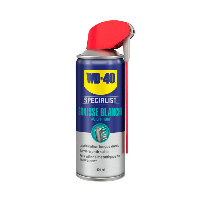 WD-40 SPECIALIST Graisse Blanche au Lithium 400 ml - 33390