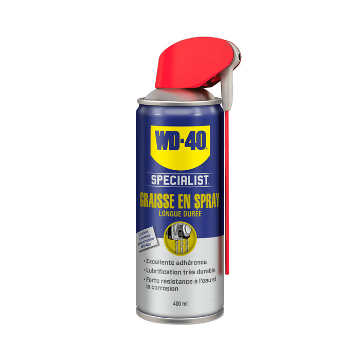 WD-40 SPECIALIST Graisse Spray Longue Durée 400 ml - 33217