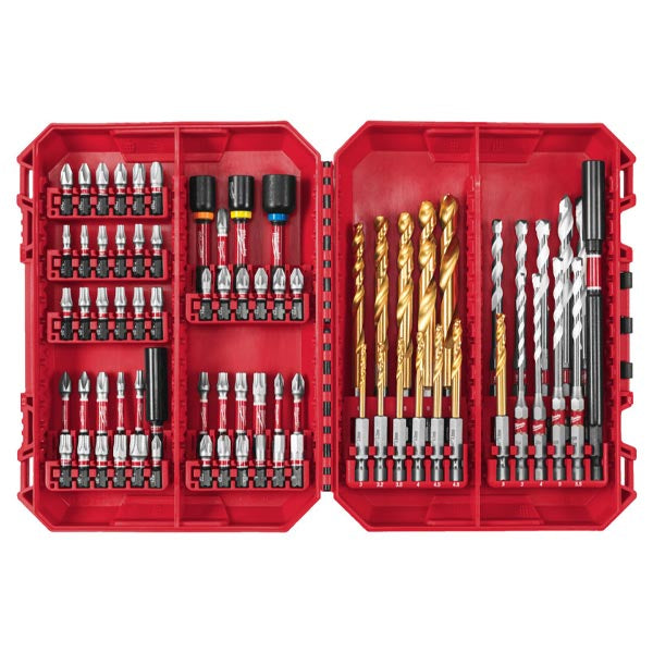 Coffret vissage perçage 74 Pièces Shockwave Impact - 4932501308 Milwaukee