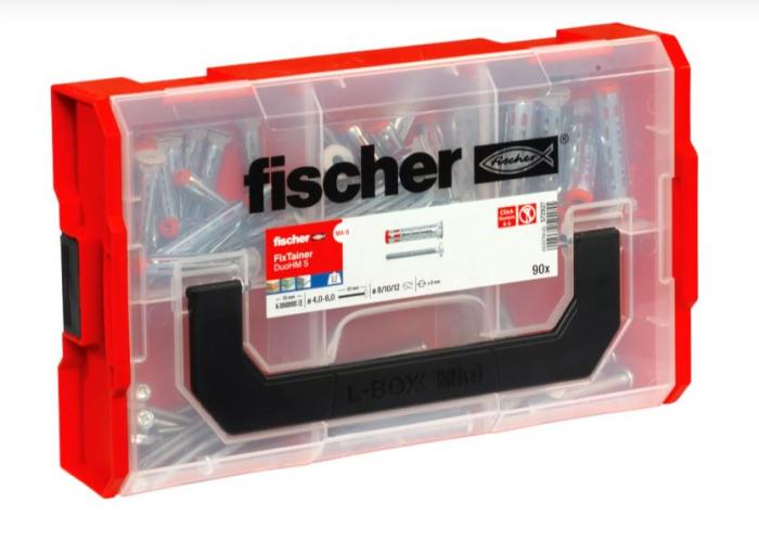 Coffret Fixtainer 45 chevilles du HM + 35 vis - 572927 FISCHER
