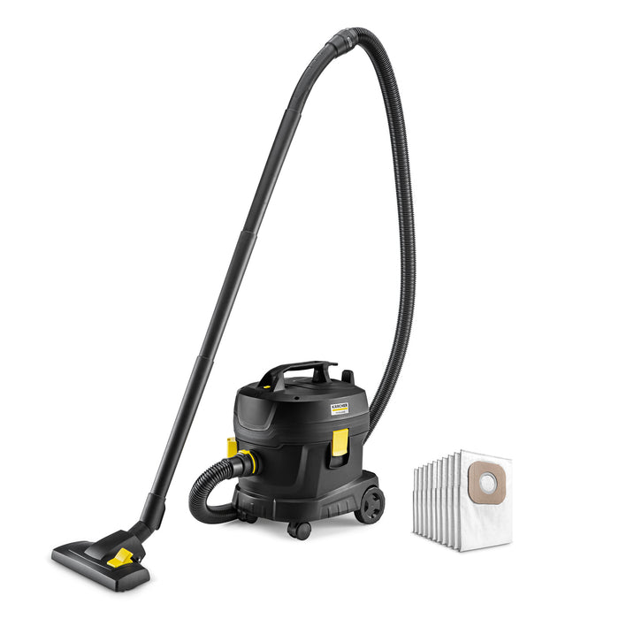 Aspirateur poussières T 11/1 Classic Re!Plast édition anniversaire coloris noir + 10 sacs 1.527-214.0 Karcher