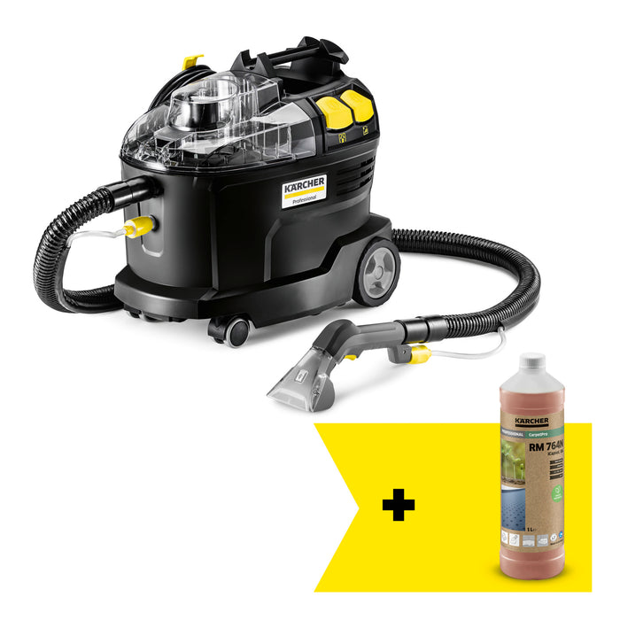 Appareil d'injection-extraction 1380W noir Puzzi 8/1 Karcher + Détergent offert- 1.100-248.0