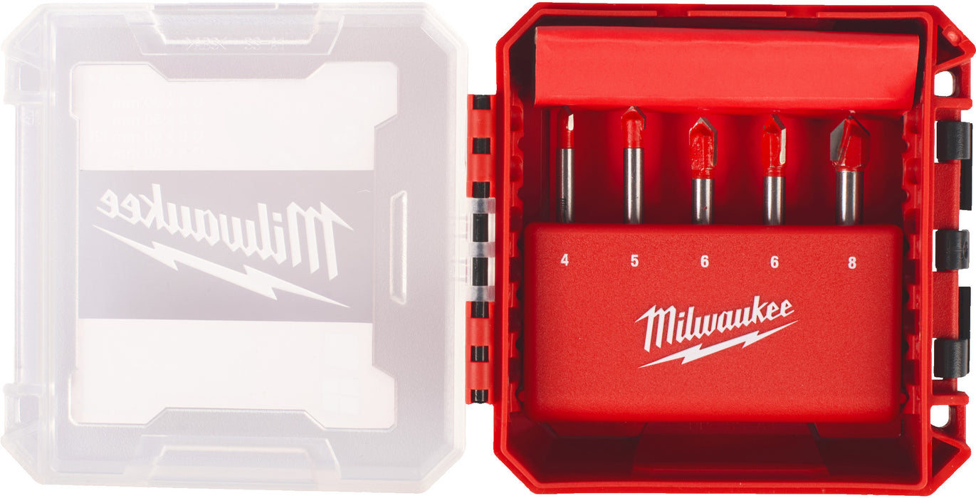 Coffret de 5 Forêts verre et carrelage - 4932479948 Milwaukee