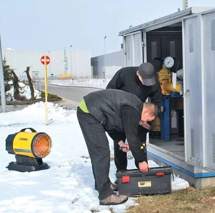 Chauffage radiant mobile au fuel à combustion directe - MINISUN DC SOVELOR