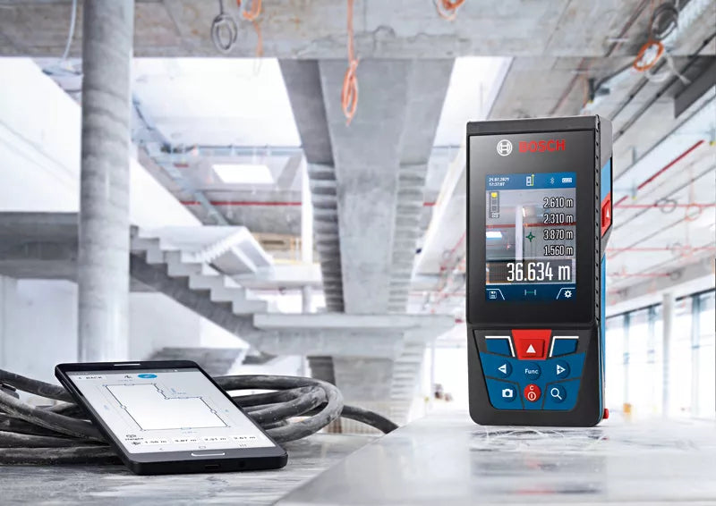 Télémètre GLM 150-27 C int/ext+ caméra intégré Bosch 0601072Z00