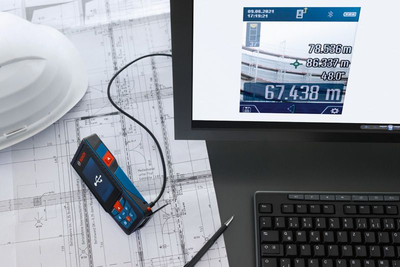 Télémètre GLM 150-27 C int/ext+ caméra intégré Bosch 0601072Z00