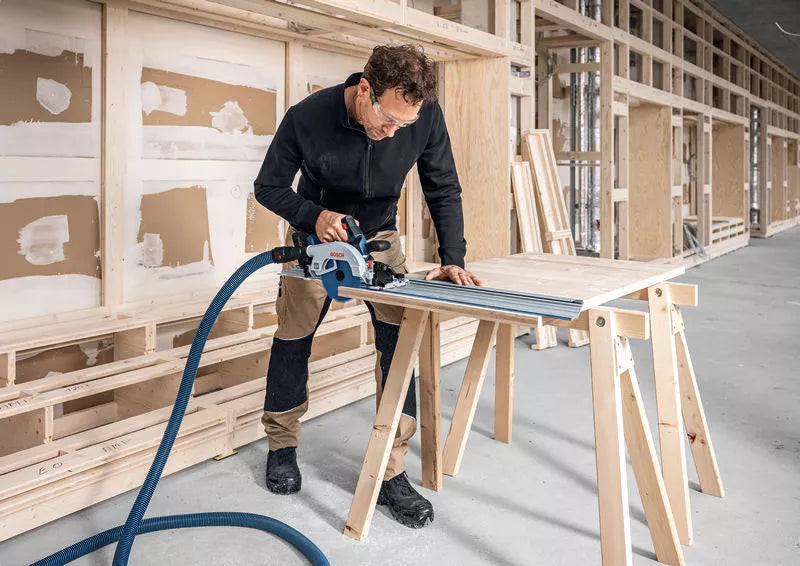 SCIE CIRCULAIRE ø 165 mm GKS  18V-57-2 GX + rail de guidage - 06016C1003 Bosch