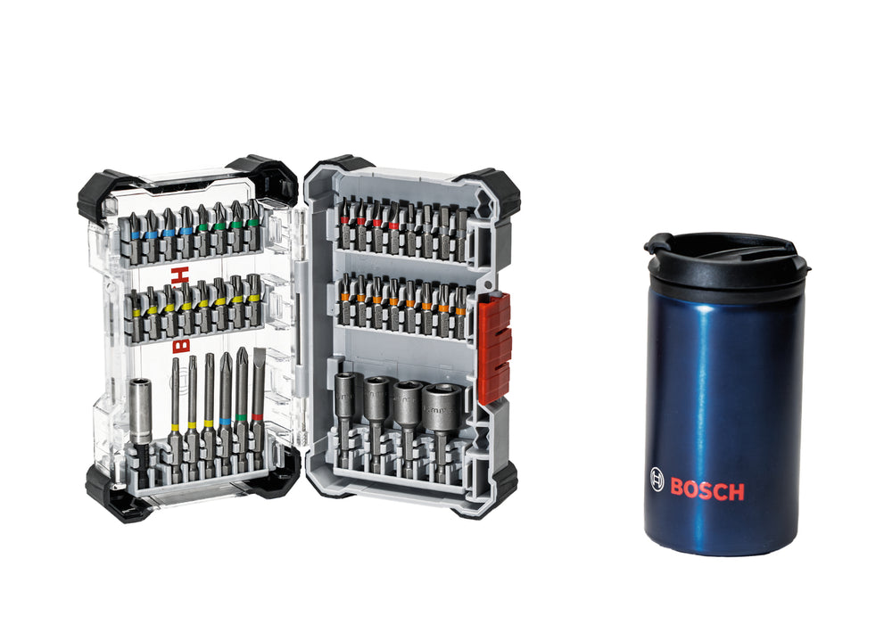 Kit d'embouts à visser 43 pièces + Mug - 061599767L Bosch