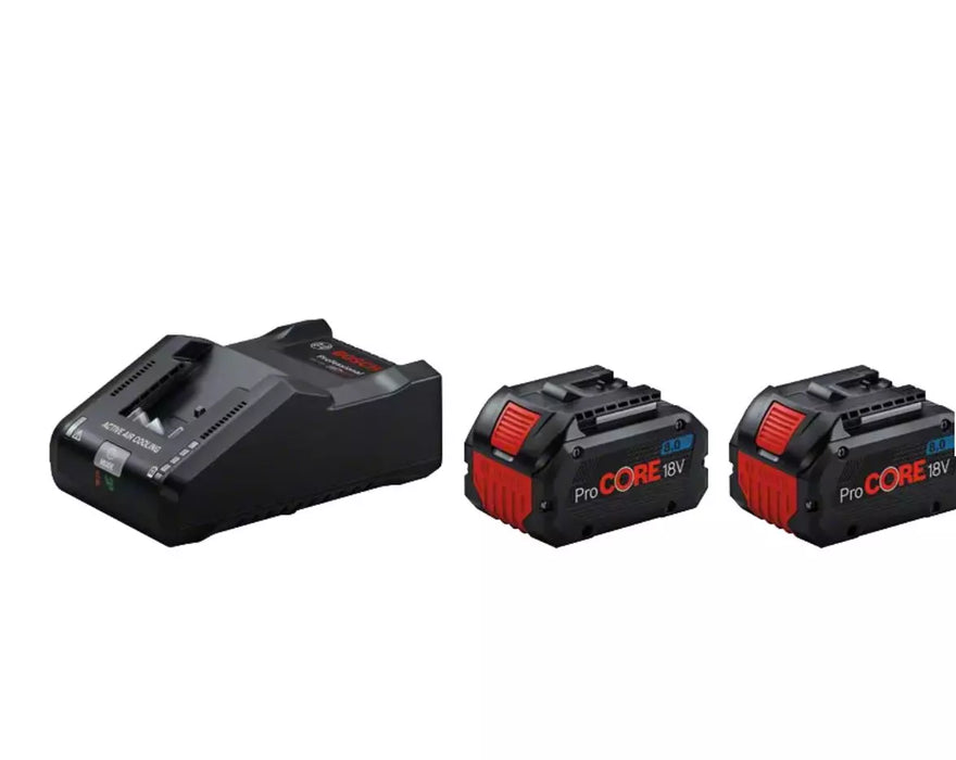 pack énergie 2 batteries pro core 18V 8,0 + GAL18V160 - 1600A02T5P Bosch