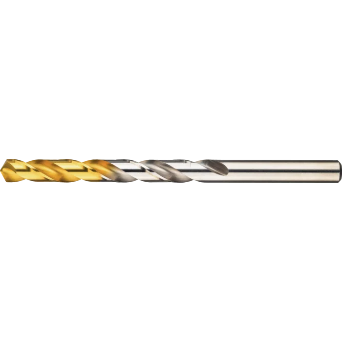 Foret métal HSS DIN 338 TiN Phantom - Queue cylindrique, pointe 118° Ø 1 à 13 mm