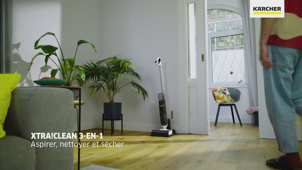 Vidéo aspirateur laveur Karcher FCV3 FCV 3