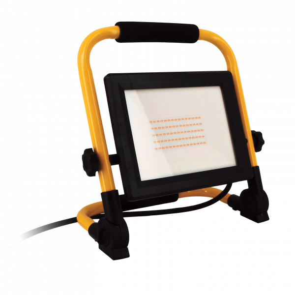 Projecteur de chantier 20W/50W 1600/4000 lumens 1.5m cable H05RN-3G 1mm2 IP65