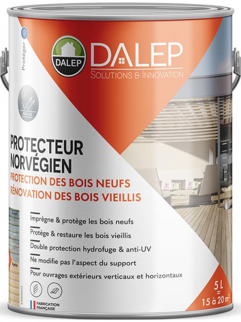 PROTECTEUR NORVÉGIEN 5L Protection Bois Prêt à l'Emploi DALEP - 1.03.0042.03
