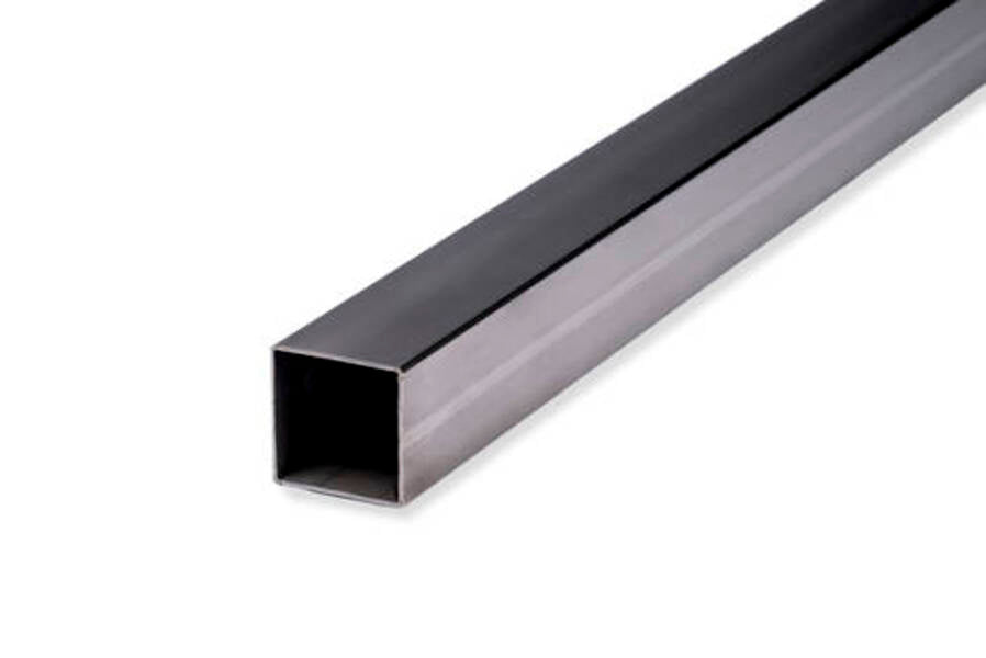TUBE DECO INOX CARRE 40X40 épaisseur 2mm - vendu à la barre de 2m