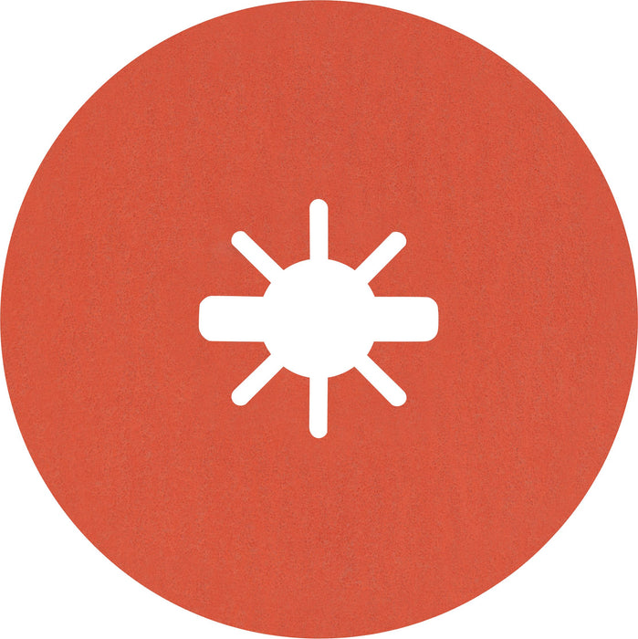 5 Disques sur fibre céramique X-LOCK Prisma Expert R782 115mm, 22,23mm, G120 Bosch 2608621807