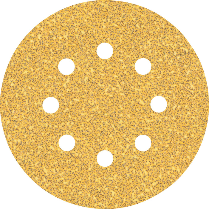 Feuille abrasive Expert C470 pour ponceuses excentriques 125mm, 8 trous, G40 5 pces