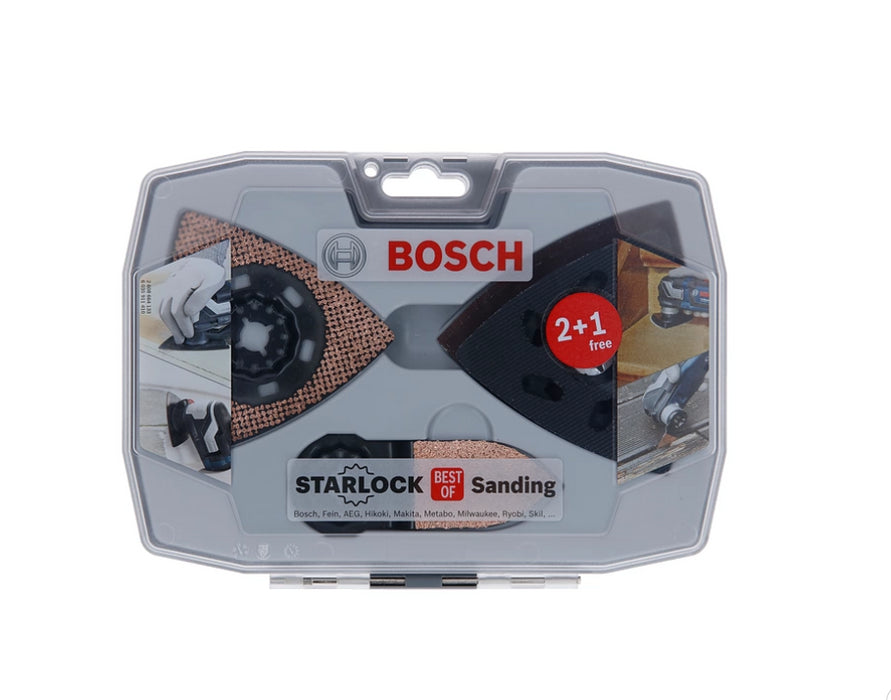 Coffret Starlock de 6 lames pour découpeur ponceur oscillo vibrant GOP Bosch 2608664133