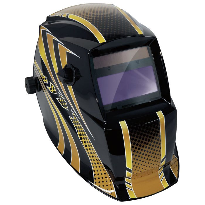 Masque de soudage LCD HERMES 9/13 G GOLD 040892 GYS