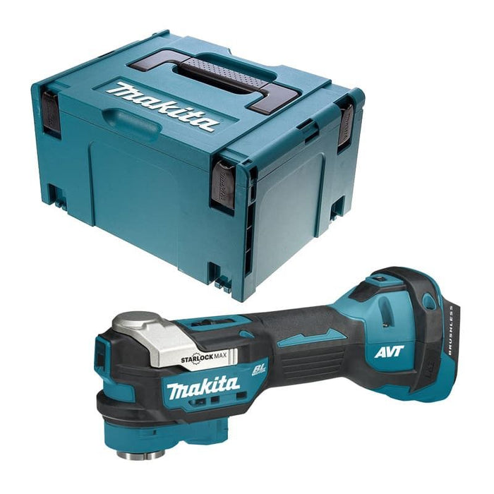 Découpeur ponceur 18V (machine seule) + MAKPAC - DTM52ZJ Makita