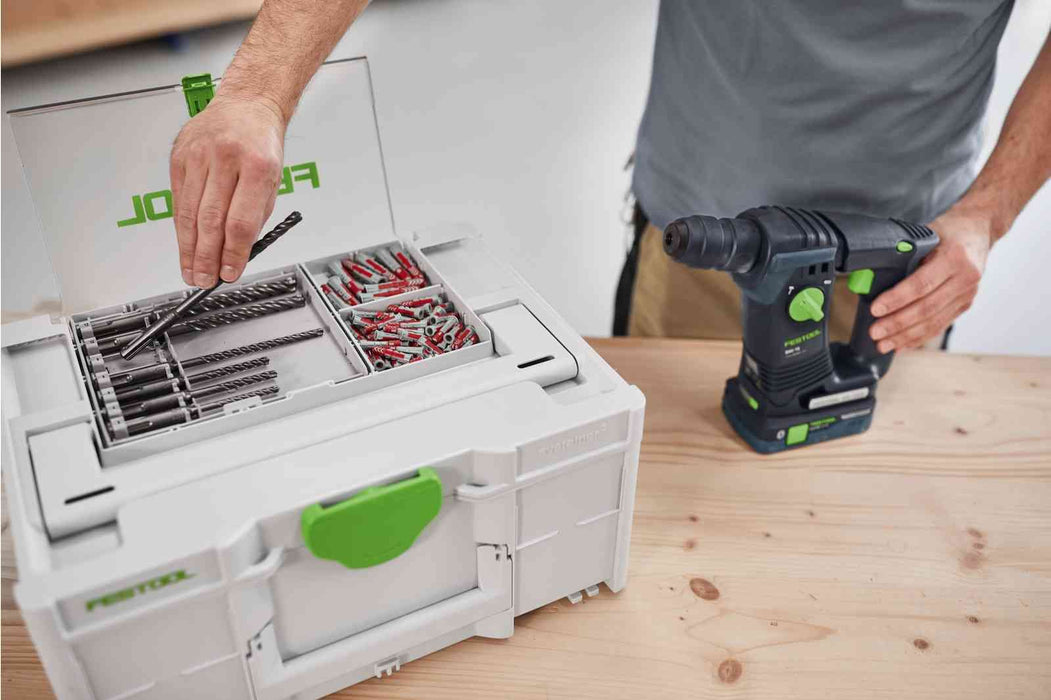 Festool Coffret de forets hélicoïdaux BKS SYS3 D5-12 SDS+ - 577398 Festool