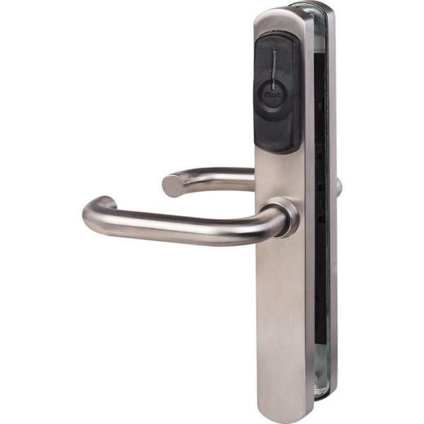 Béquille à badge modèle Aries  G INOX OUV  P/CYL  IP55 ARGO 00E11141252 ISEO