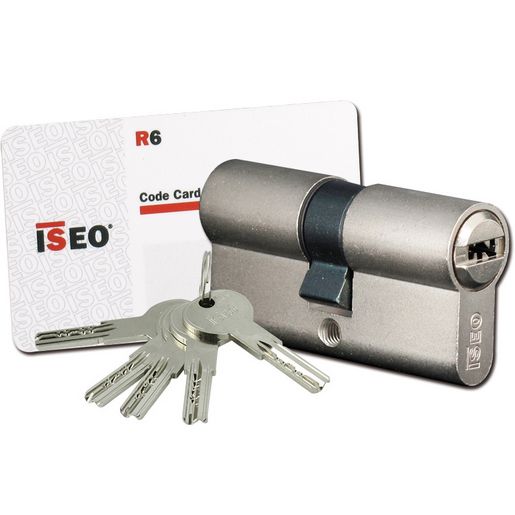 Cylindre 30x40 de sureté et haute sécurité ISR6 880930409 ISEO