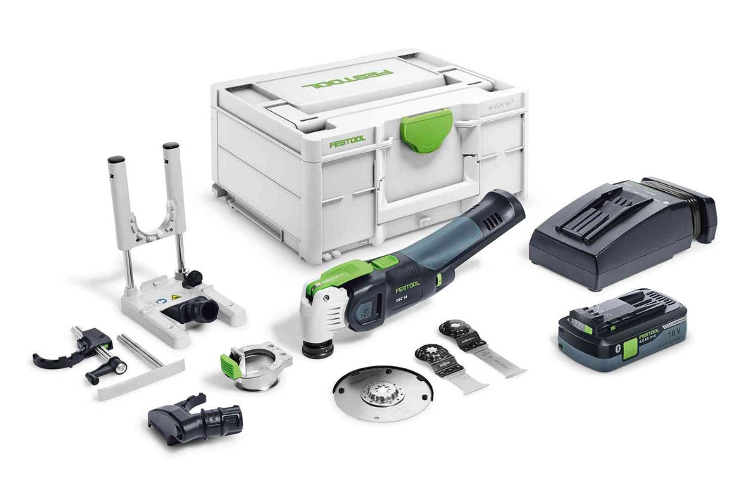 Outil oscillant OSC 18 HPC 4,0 EI-Set VECTURO 576593 Festool