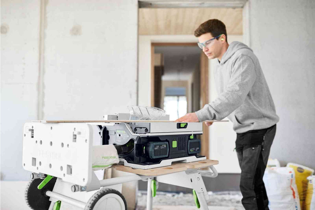 Scie circulaire sur table sans fil ø168 mm CSC SYS 50 EBI-Basic - 576820 Festool