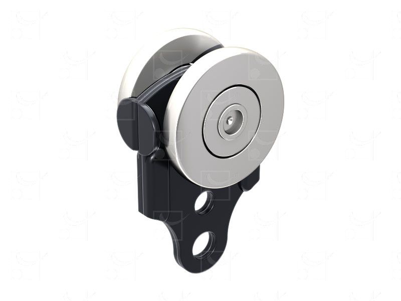 Monture galet acier auto orientable 2751 - Mantion