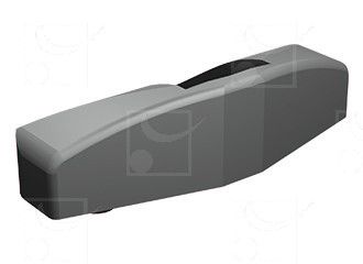 Demi-sabot en nylon, à visser, pour portes de garage - 1012N Mantion