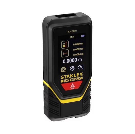 Mesure Laser / télémètre laser TLM 330 - 100 M Portée 100m + étui Stanley STHT1-77140
