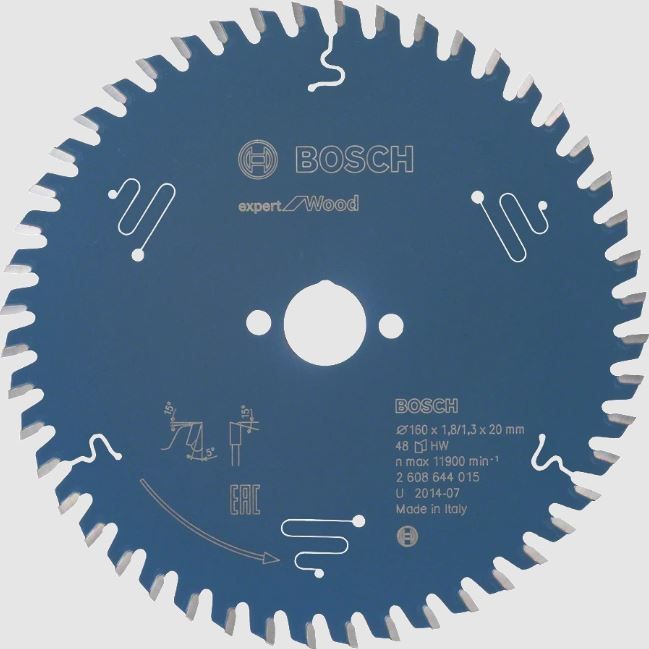 Lame de scie circulaire Expert for Wood Bosch 2608644022