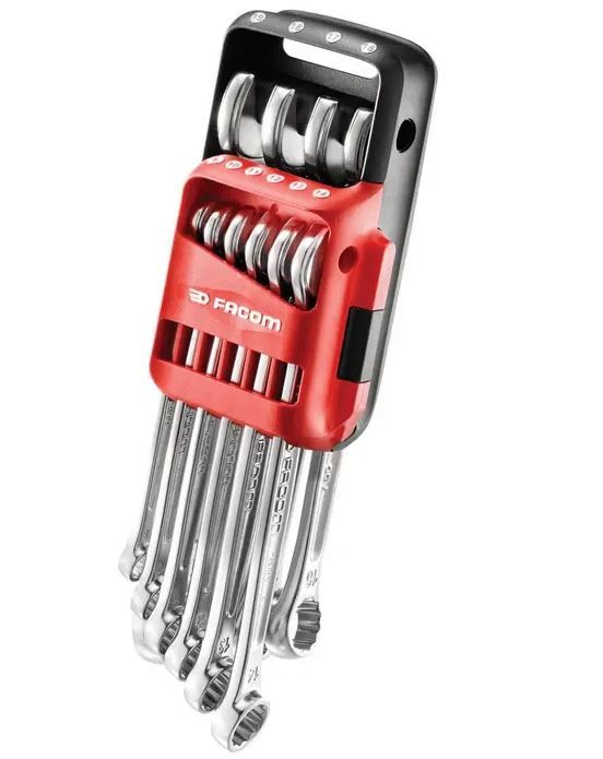 Jeux de 10 clés mixtes métriques 440 (8 à 19 mm) 440.JP10PB Facom