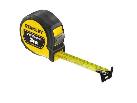 MESURE METRE 3M X 19MM DOUBLE MARQUAGE CONTROL-LOCK - STHT37230-0 Stanley