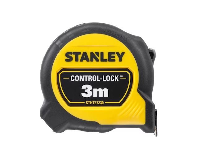 MESURE METRE 3M X 19MM DOUBLE MARQUAGE CONTROL-LOCK - STHT37230-0 Stanley