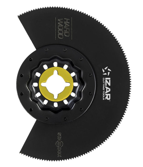 Lame STARLOCK RONDE SEGMENT BOIS PLASTIQUE pour outil mutifonctions 2940.69104 Izar