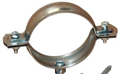 Collier de descente embase rond 80mm taraude 7x150 - QSFCF5180/C