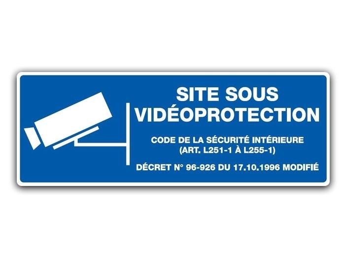 Panneau Site Sous Vidéoprotection