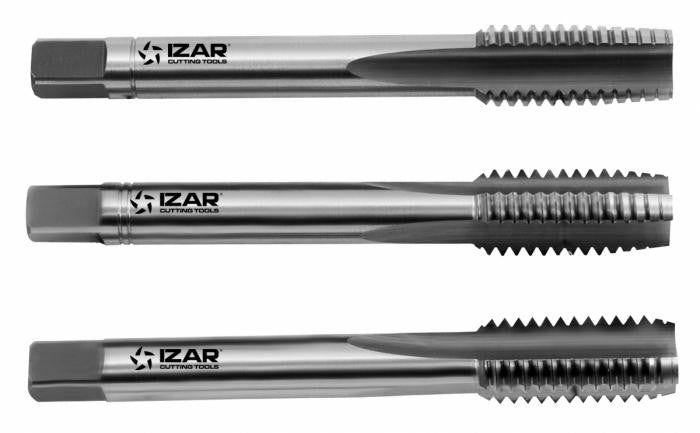 Jeu de 3 tarauds Acier rapide 10 x 150