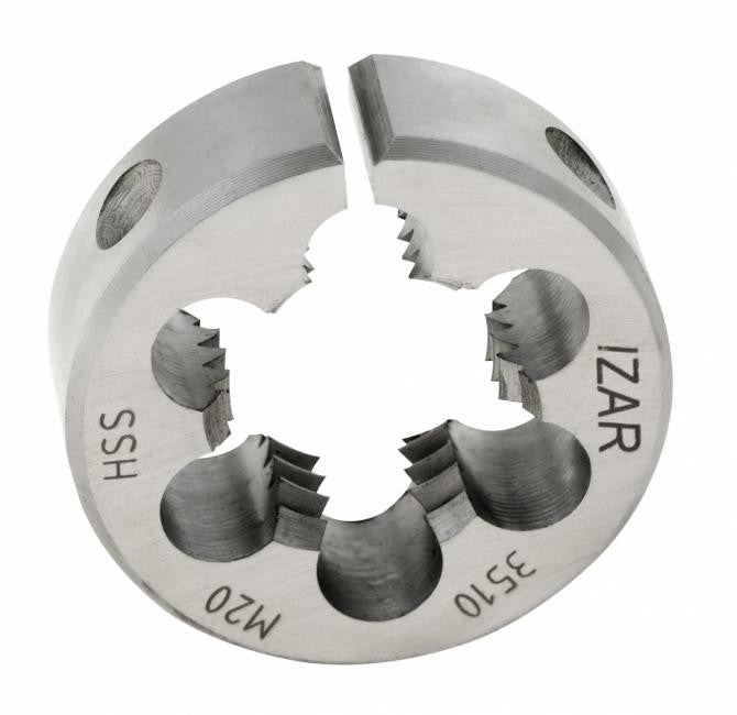 Filière à main HSS métrique 20x25038,1