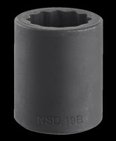 DOUILLE 1/2 9 MM 12 PANS IMPACT NSD.9B FACOM