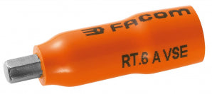 Douille tourn. 1/4 isolee 5mm rt.5avse Facom