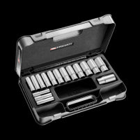 Coffret douil 1/2' longues 12p mm 16pc s.404ae Facom