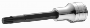 Douille Tournevis Facom ST.1/4 - 1/2" Pour Vis 6 Pans Creux - Embout Non Démontable, Chromé