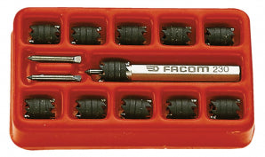 Jeu de 10 fraises 230.j1 Facom