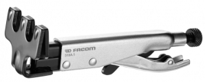 Pinces-Étaux FACOM 518A.5 Pour Carrosserie – Lot De 6 Pinces Spéciales Soudure Et Pointage – Argent, 2,5 X 19,5 Cm