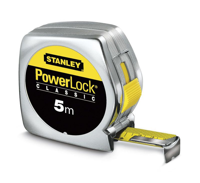 Mesure 3M X 12,7Mm Powerlock Classic Metal Stanley 0-33-218