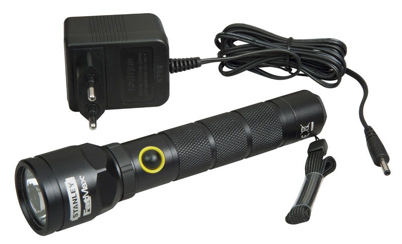 Lampe Torche Aluminium Rechargeable -130 Lumens - Fatmax Stanley 1-95-154